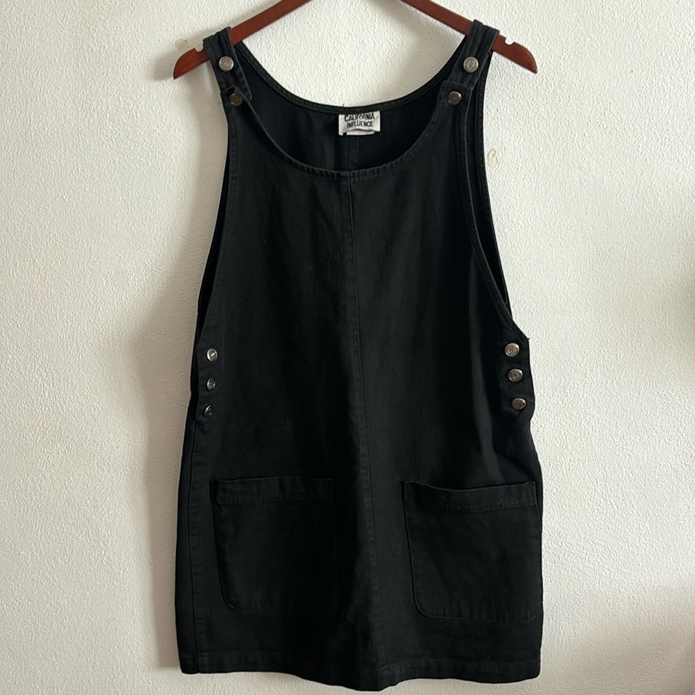 Black Dress/Jumper-California Influence-Size medium